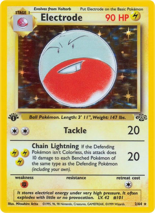 Electrode (2) - 02/64 - Holo Rare