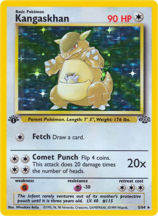Kangaskhan (5) - 05/64 - Holo Rare