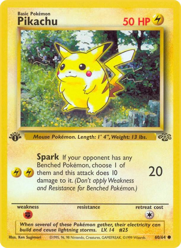 Pikachu - 60/64 - Common