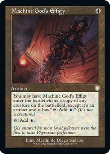 Machine God's Effigy (Retro Frame) - 16 - Rare