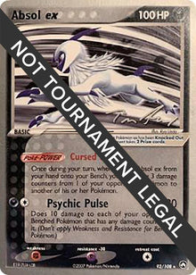 Absol ex - 92/108 - Rare