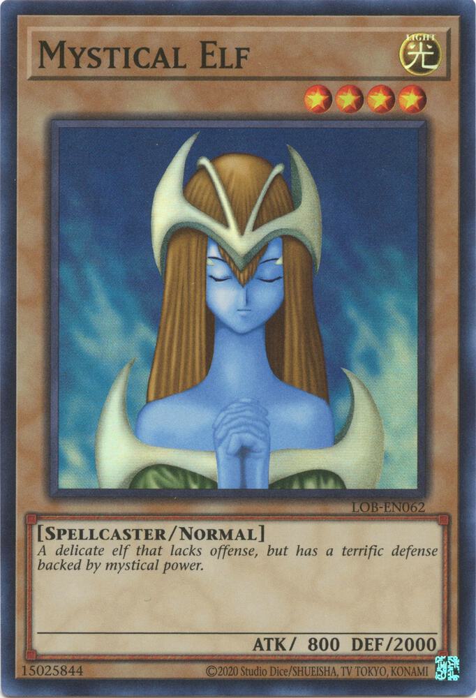 Mystical Elf - LOB-EN062 - Super Rare