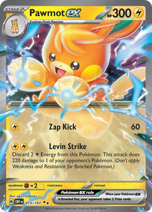Pawmot ex - 073/197 - Double Rare