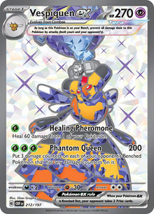 Vespiquen ex - 212/197 - Ultra Rare