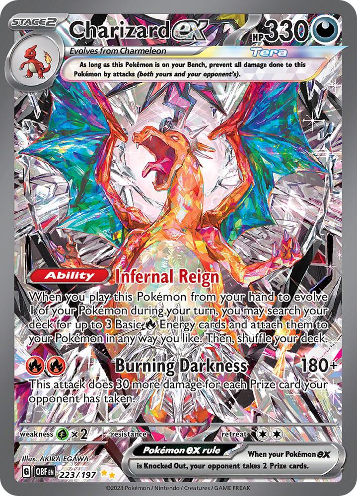 Charizard ex - 223/197 - Special Illustration Rare