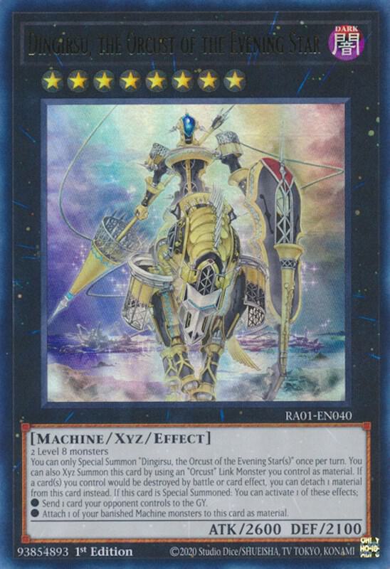 Dingirsu, the Orcust of the Evening Star (UR) - RA01-EN040 - Ultra Rare