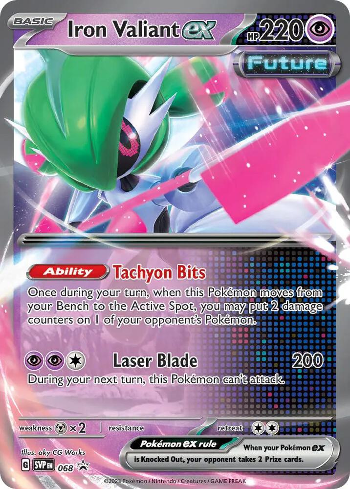 Iron Valiant ex - 068 - Promo