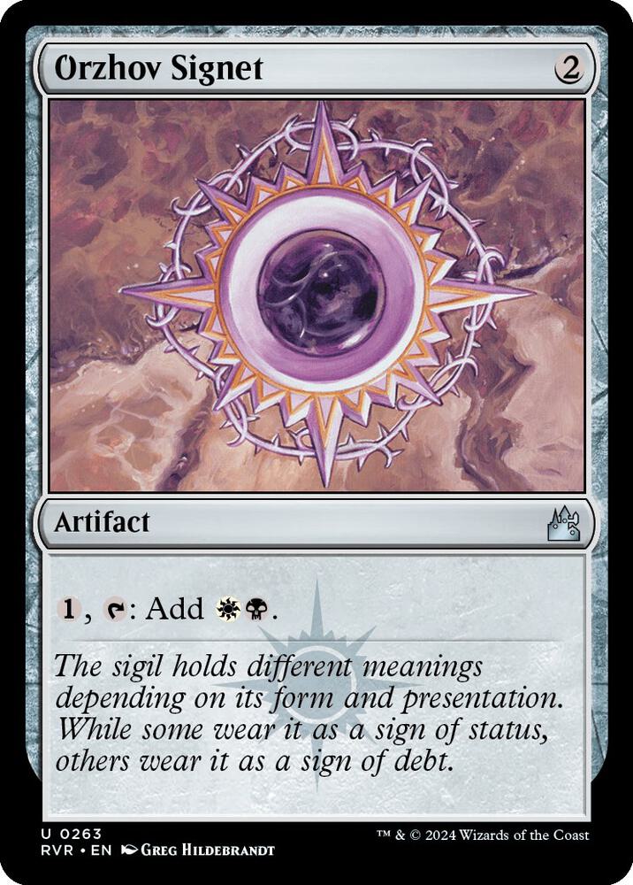 Orzhov Signet - 263 - Uncommon