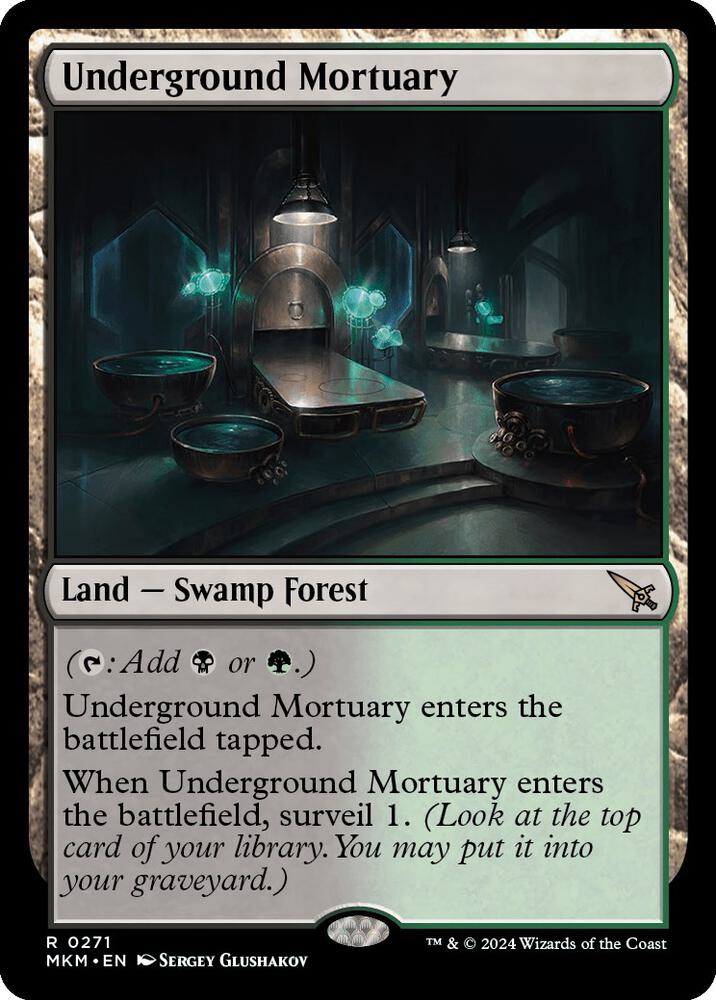 Underground Mortuary - 271 - Rare