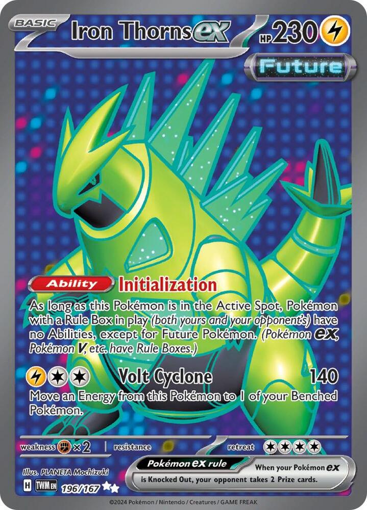 Iron Thorns ex - 196/167 - Ultra Rare