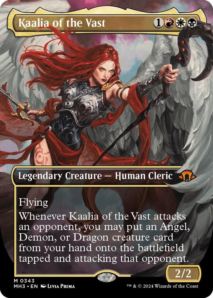 Kaalia of the Vast (0343) (Borderless) - 343 - Mythic