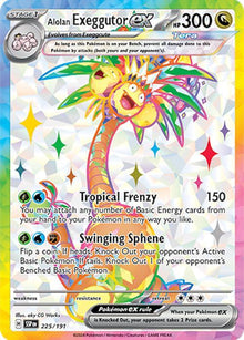Alolan Exeggutor ex - 225/191 - Ultra Rare