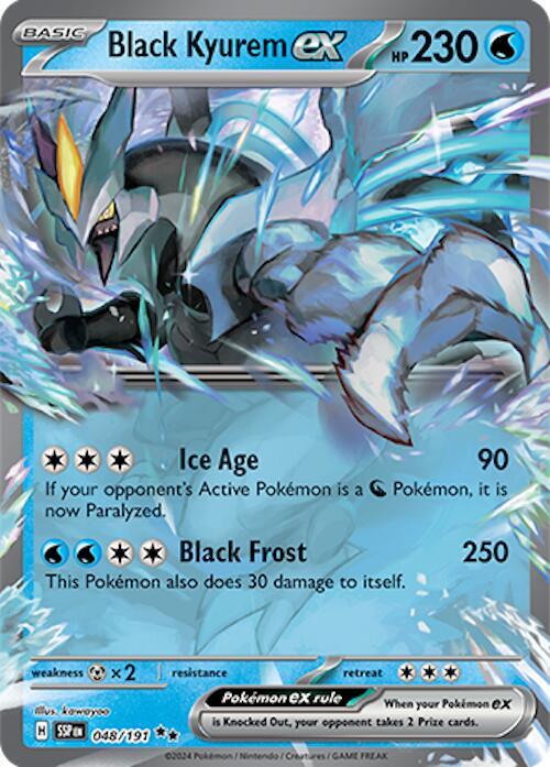 Black Kyurem ex - 048/191 - Double Rare