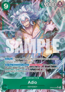 Adio (Parallel) - OP09-023 - Super Rare