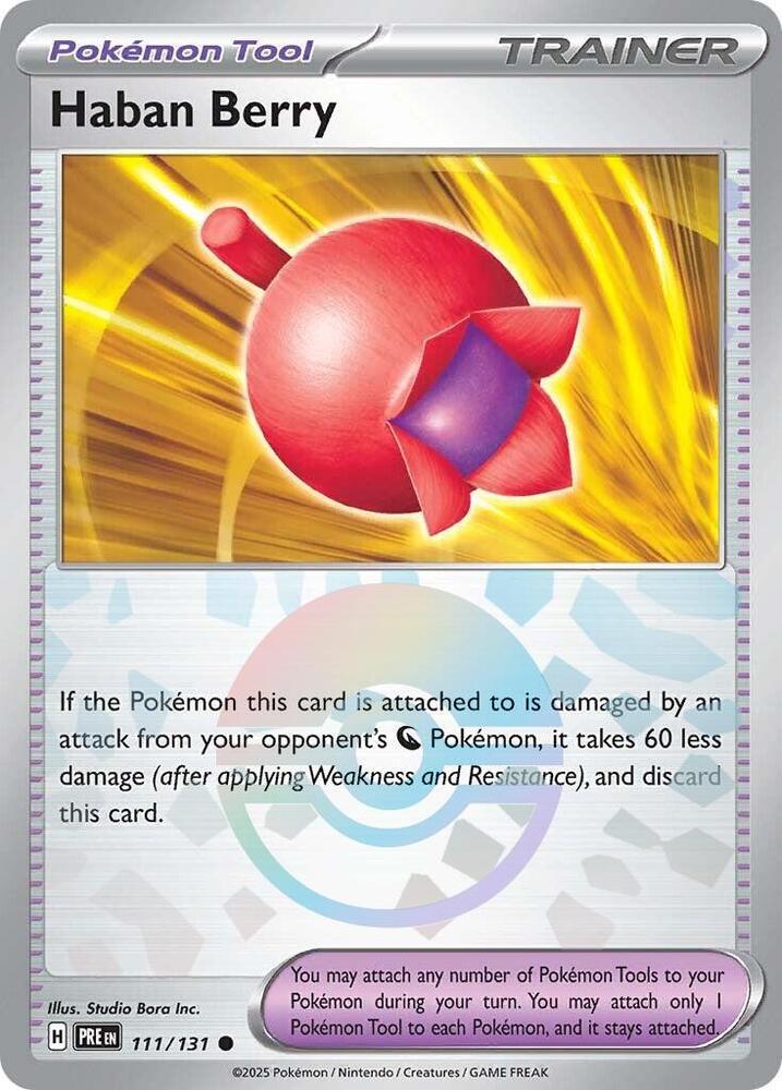 Haban Berry (Poke Ball Pattern) - 111/131 - Common