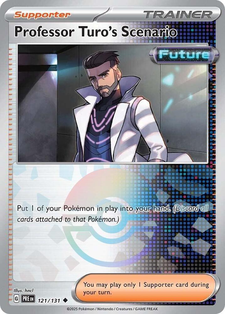 Professor Turo's Scenario (Poke Ball Pattern) - 121/131 - Uncommon