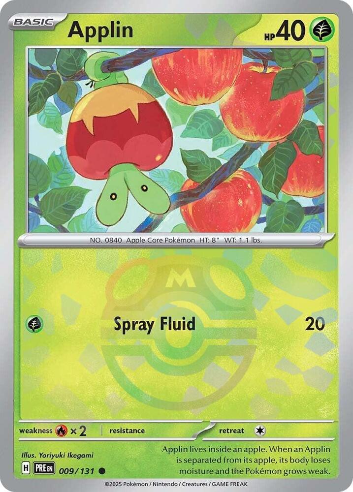 Applin (Master Ball Pattern) - 009/131 - Common