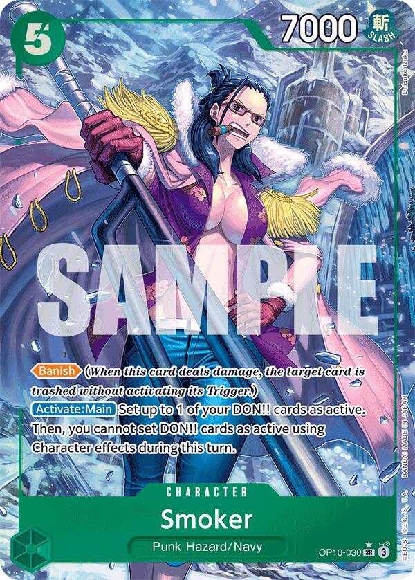 Smoker (030) (Parallel) - OP10-030 - Super Rare