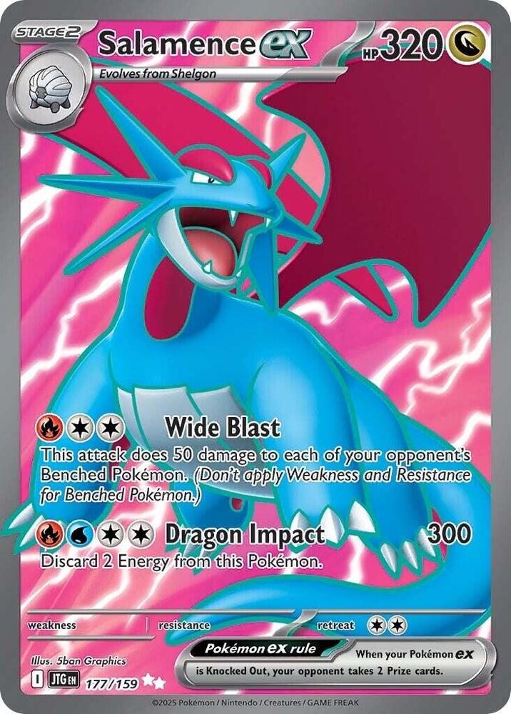 Salamence ex - 177/159 - Ultra Rare