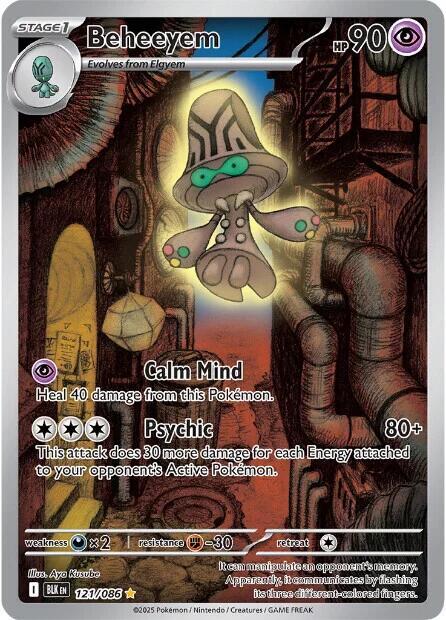 Beheeyem - 121/086 - Illustration Rare