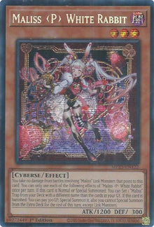 Maliss P White Rabbit - MP25-EN122 - Prismatic Secret Rare