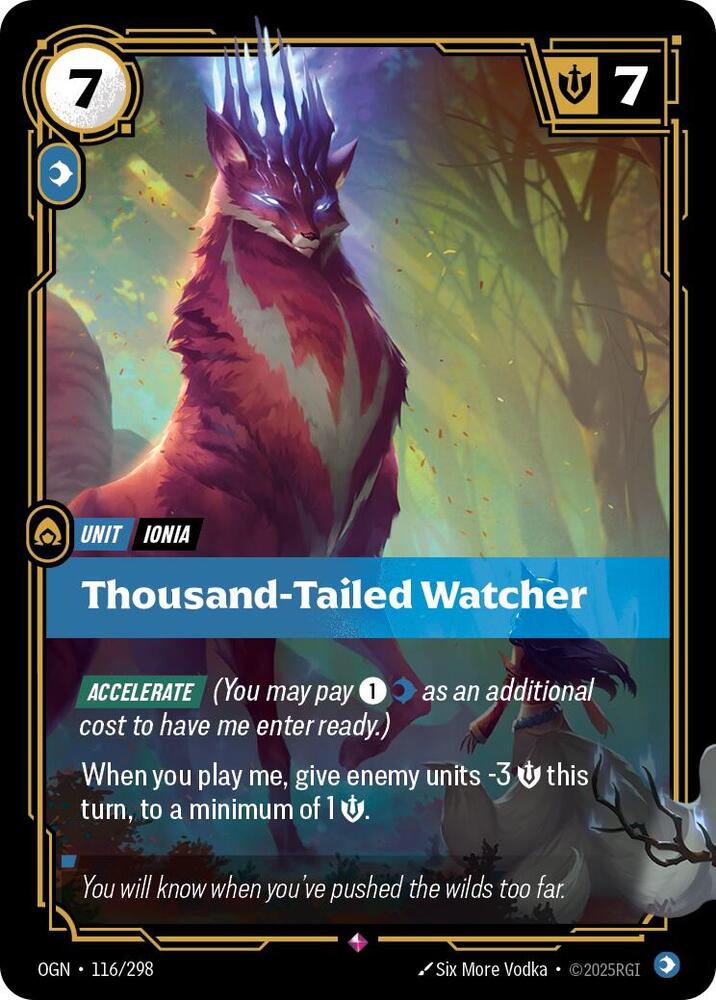 Thousand-Tailed Watcher - 116/298 - Rare