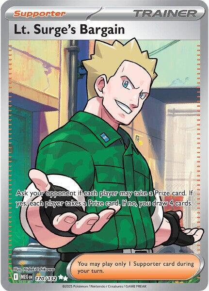 Lt. Surge's Bargain - 170/132 - Ultra Rare