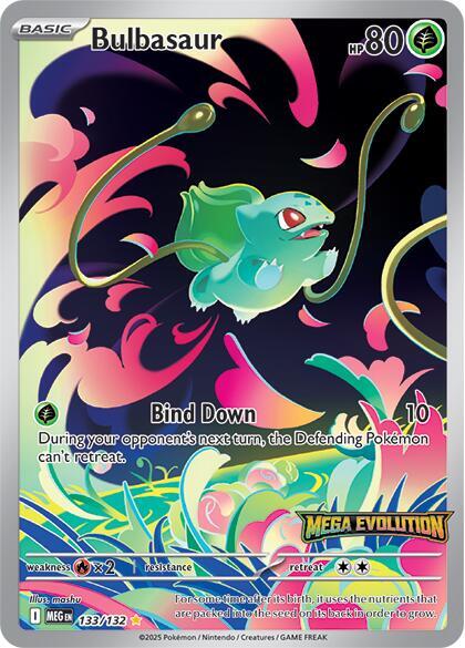 Bulbasaur - 133/132 - Illustration Rare