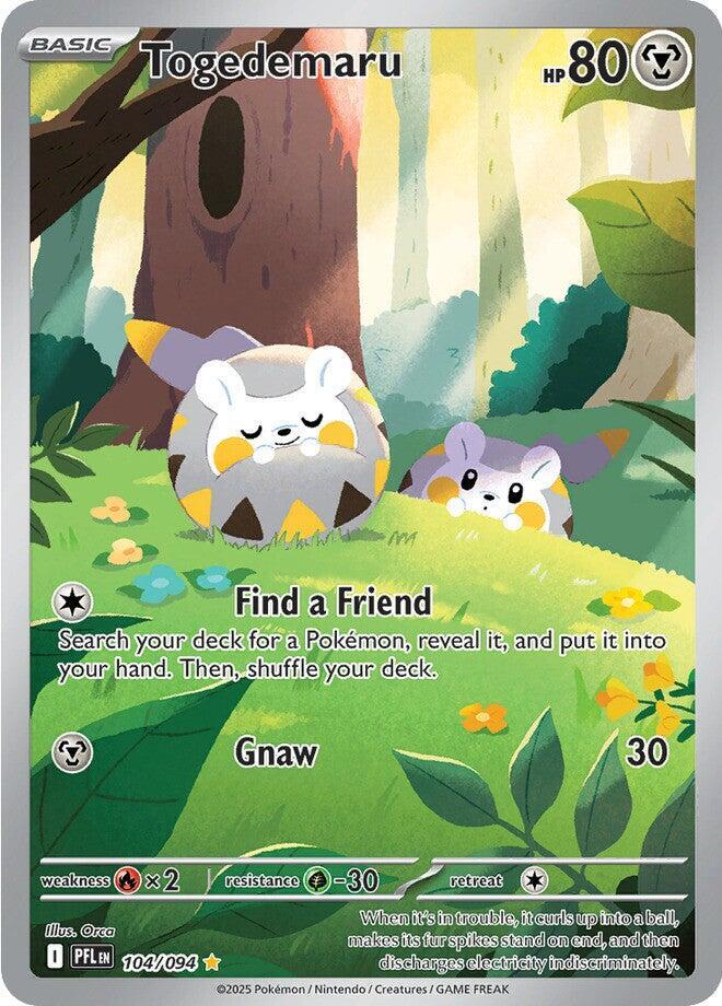 Togedemaru - 104/094 - Illustration Rare