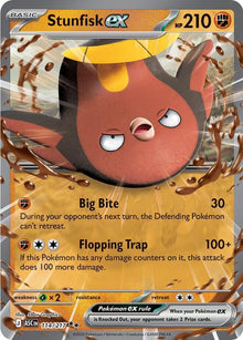 Stunfisk ex - 114/217 - Double Rare