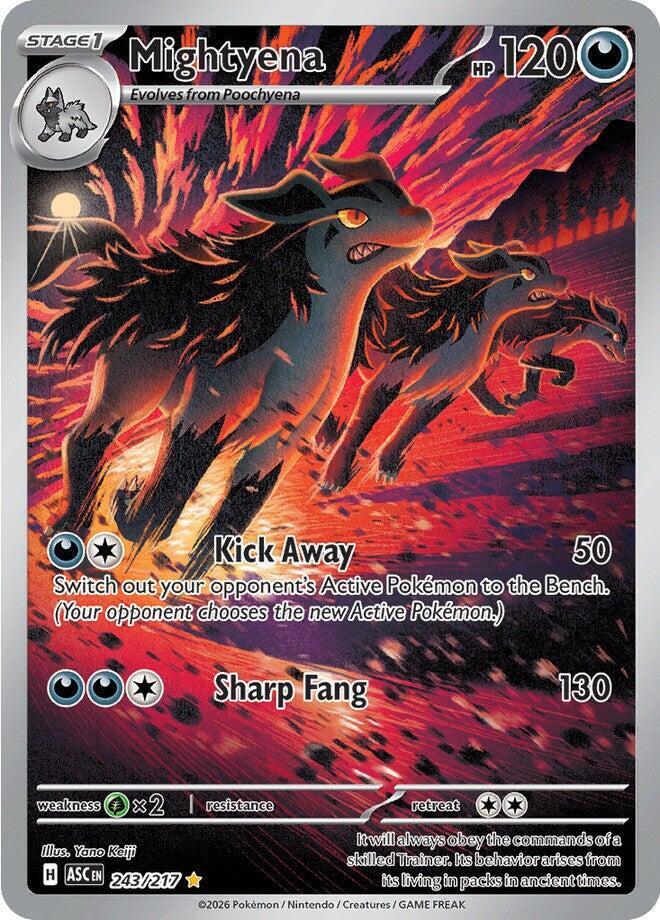 Mightyena - 243/217 - Illustration Rare