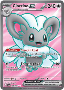 Cinccino ex - 105/086 - Ultra Rare
