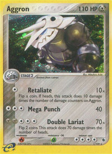 Aggron - 1/109 - Holo Rare