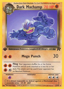 Dark Machamp (27) - 27/82 - Rare