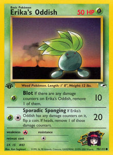 Erika's Oddish (78) - 078/132 - Common