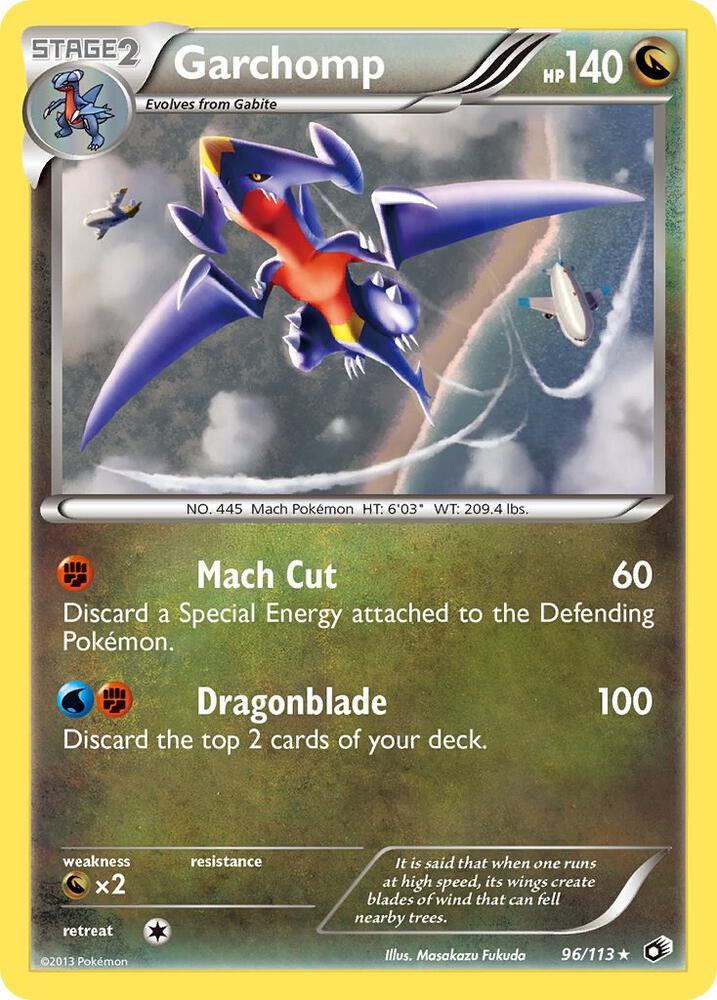 Garchomp - 96/113 - Holo Rare