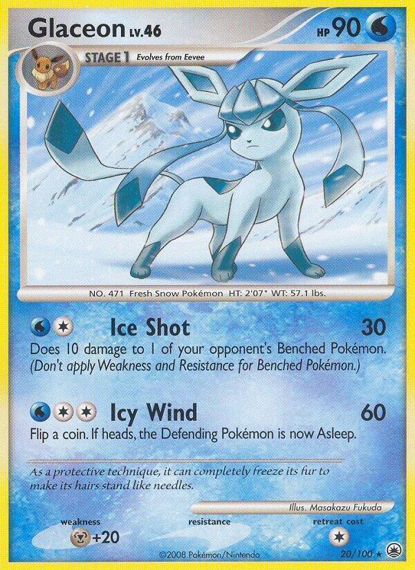 Glaceon (20) - 20/100 - Rare