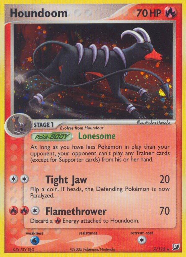 Houndoom - 7/115 - Holo Rare