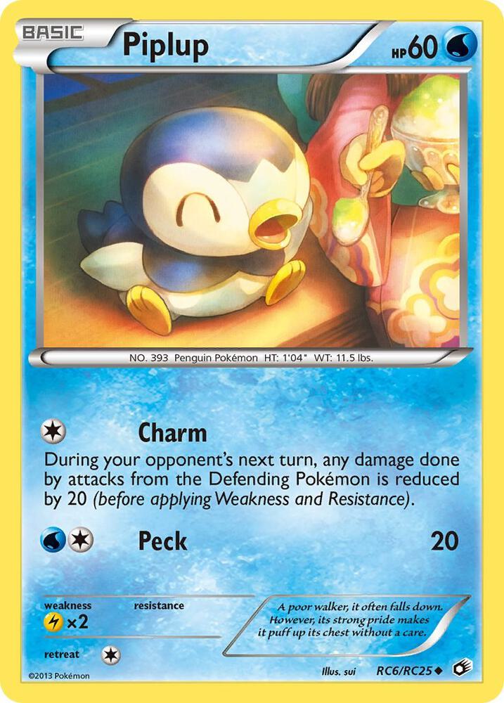 Piplup - RC6/RC25 - Uncommon