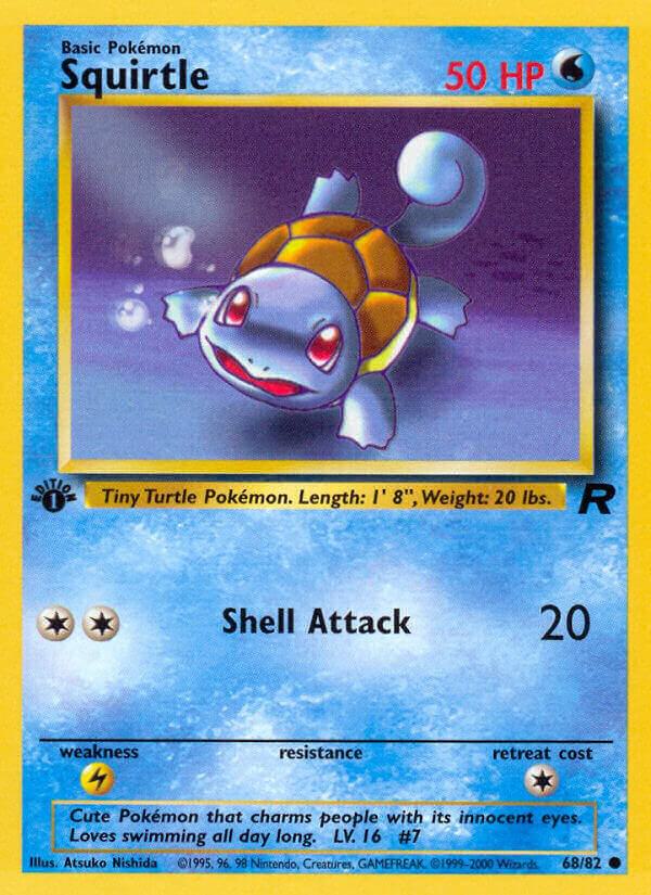 Squirtle - 68/82 - Common