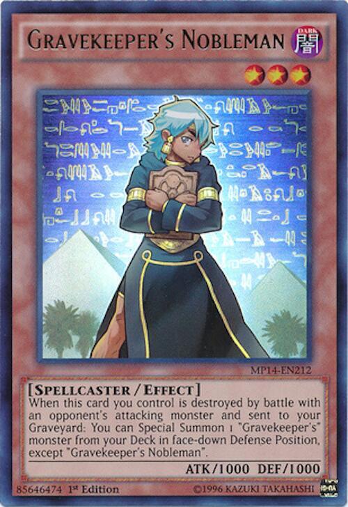 Gravekeeper's Nobleman - MP14-EN212 - Ultra Rare