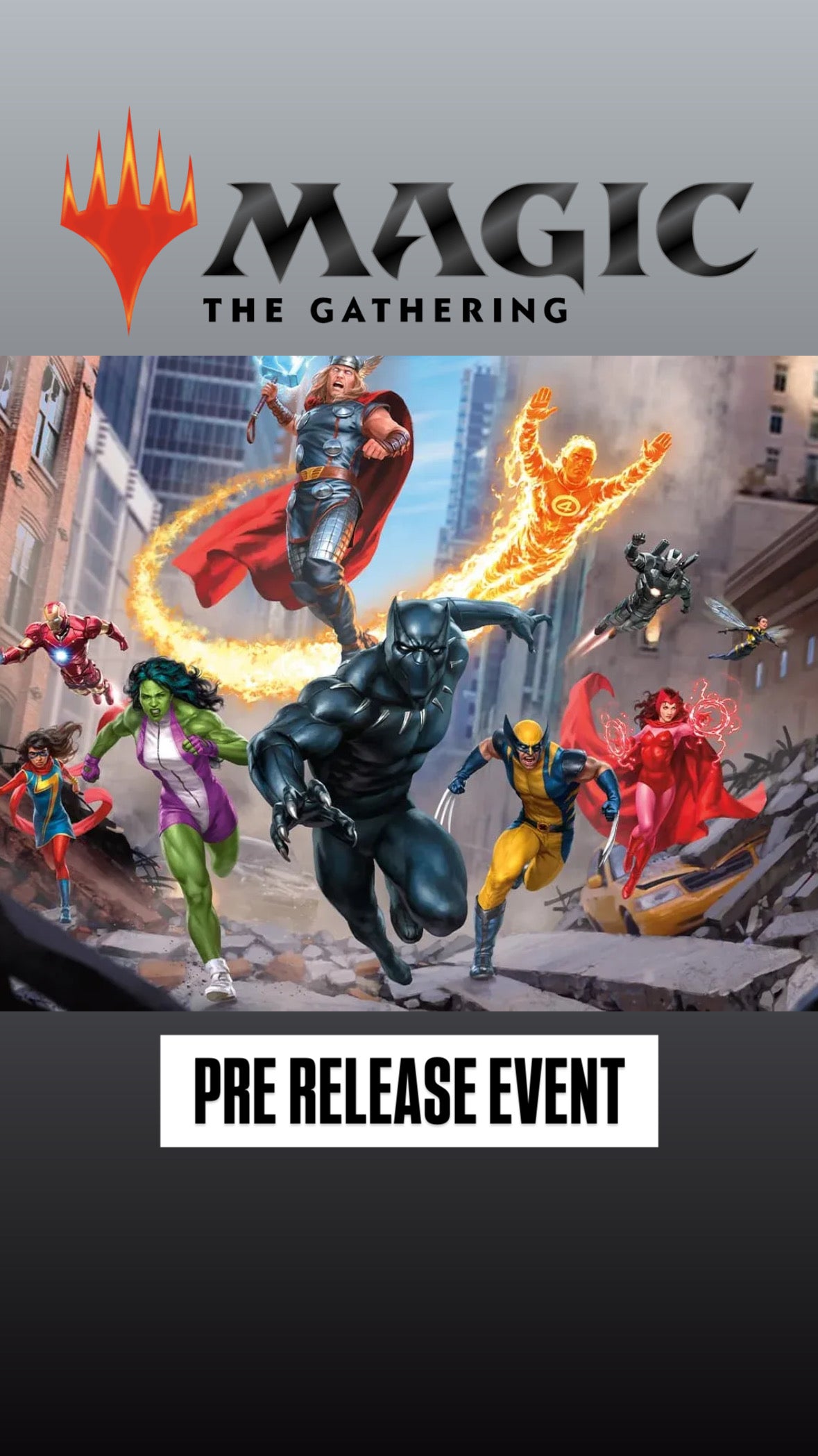 Marvel MTG Pre Release Event (Fri June 19th 6PM)