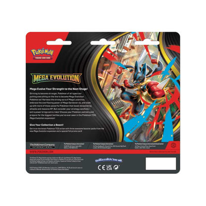 POKEMON ME01 MEGA EVOLUTION 3-PACK BLISTER
