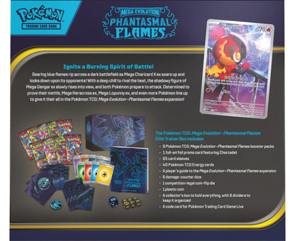 POKEMON ME02 PHANTASMAL FLAMES ELITE TRAINER BOX