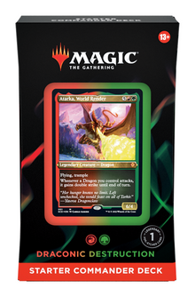 MTG STARTER COMMANDER DECK DRACONIC DESTRUCTION